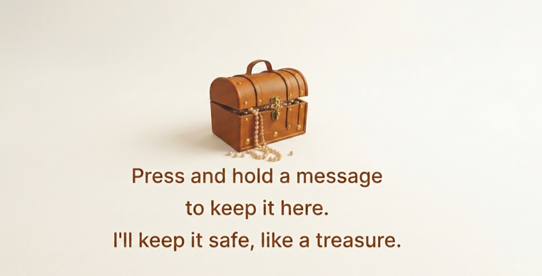Keepsake feature